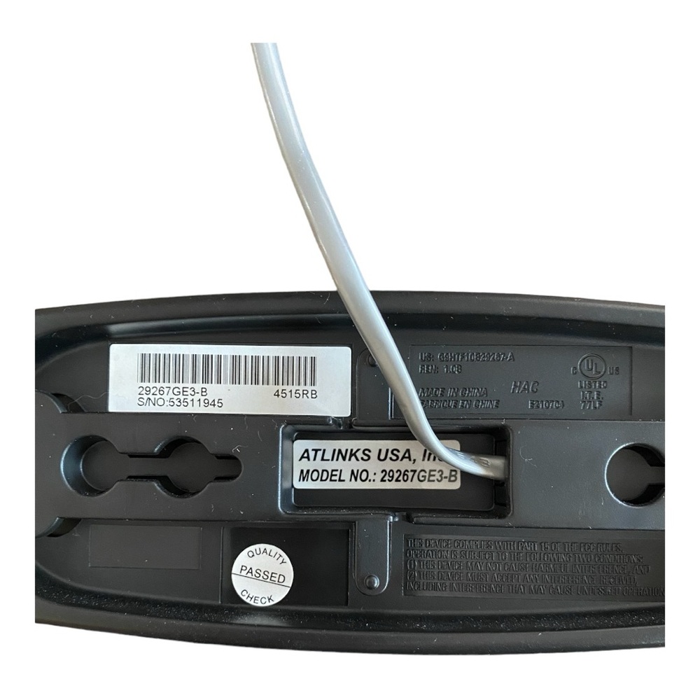 GE corded slimline phone with caller id Used - Picture 3 of 3
